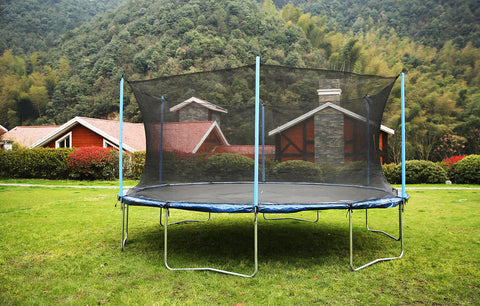 Trampoline de jardin Premium avec filet à l'intérieur 488cm Jump Hero 16FT  